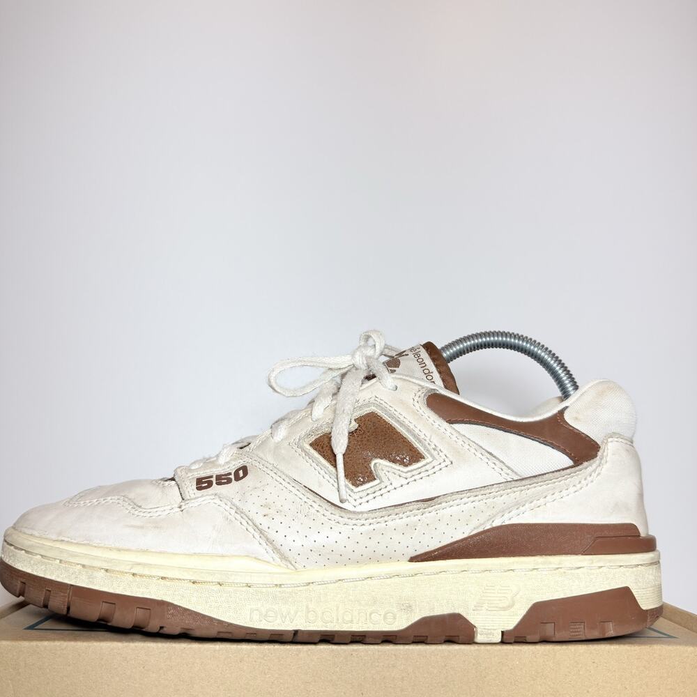 New Balance 550 x Aime Leon Dore Brown White Retro Men’s Size 10 Sneakers Shoes